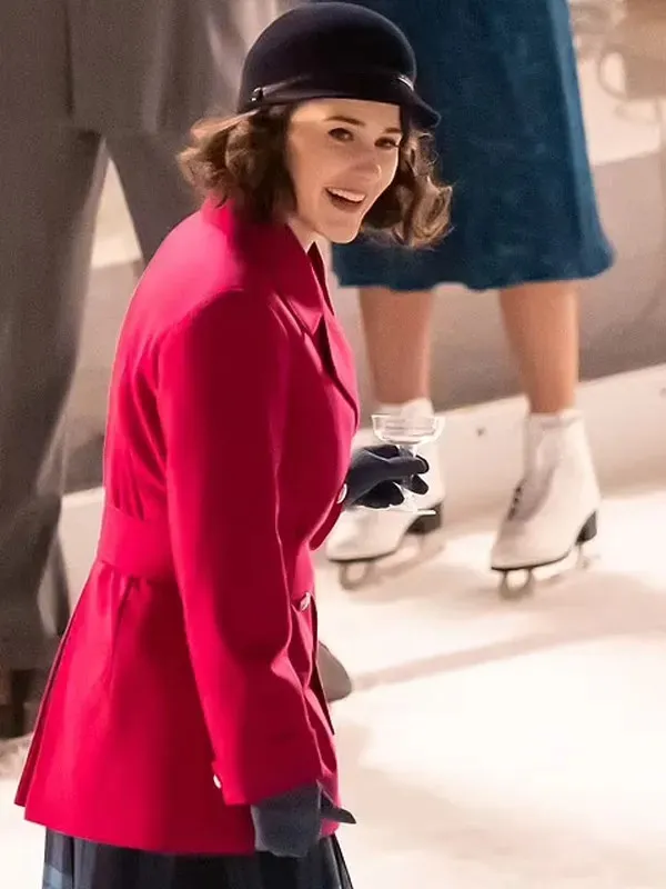 The Marvelous Mrs. Maisel Miriam Red Belted Coat
