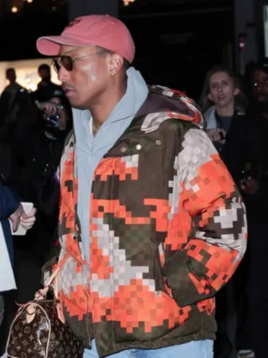 Paris Fashion Week Pharrell Williams Puffer Jacket