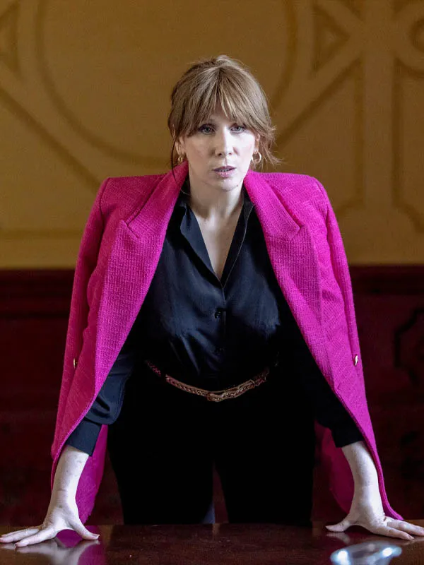 Queen Of Oz 2023 Catherine Tate Pink Blazer