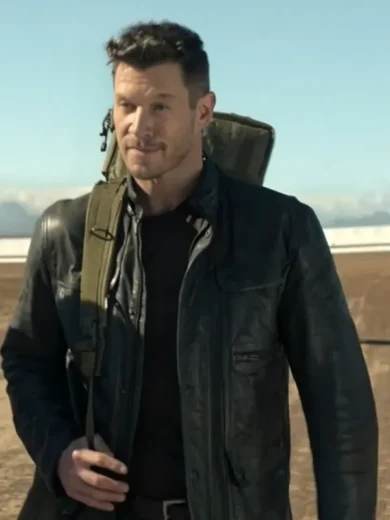 Sniper The Last Stand 2025 Chad Michael Collins Leather Jacket