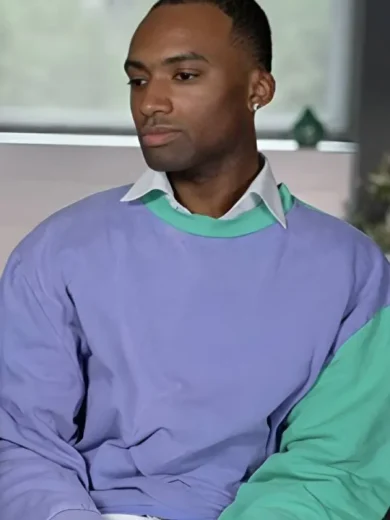 The Today Show 2025 Malick Mercier Color Block Sweatshirt