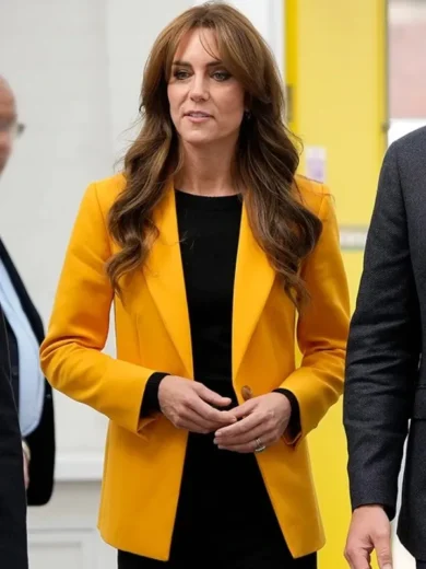 Kate Middleton Yellow Blazer
