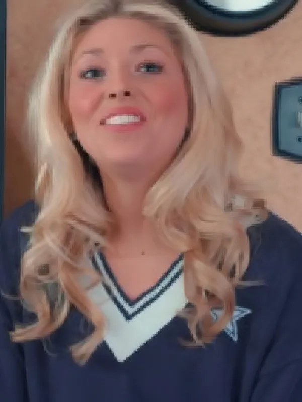 Americas Sweethearts Dallas Cowboys Cheerleaders Victoria Kalina Navy Sweater