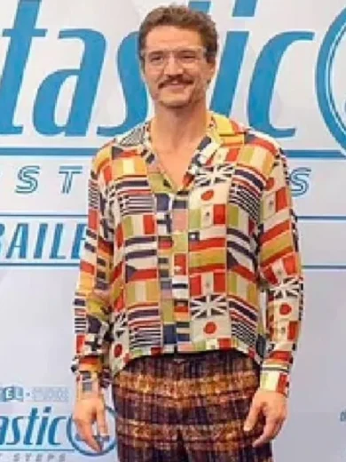 Fantastic Four 2025 Pedro Pascal Flags Shirt