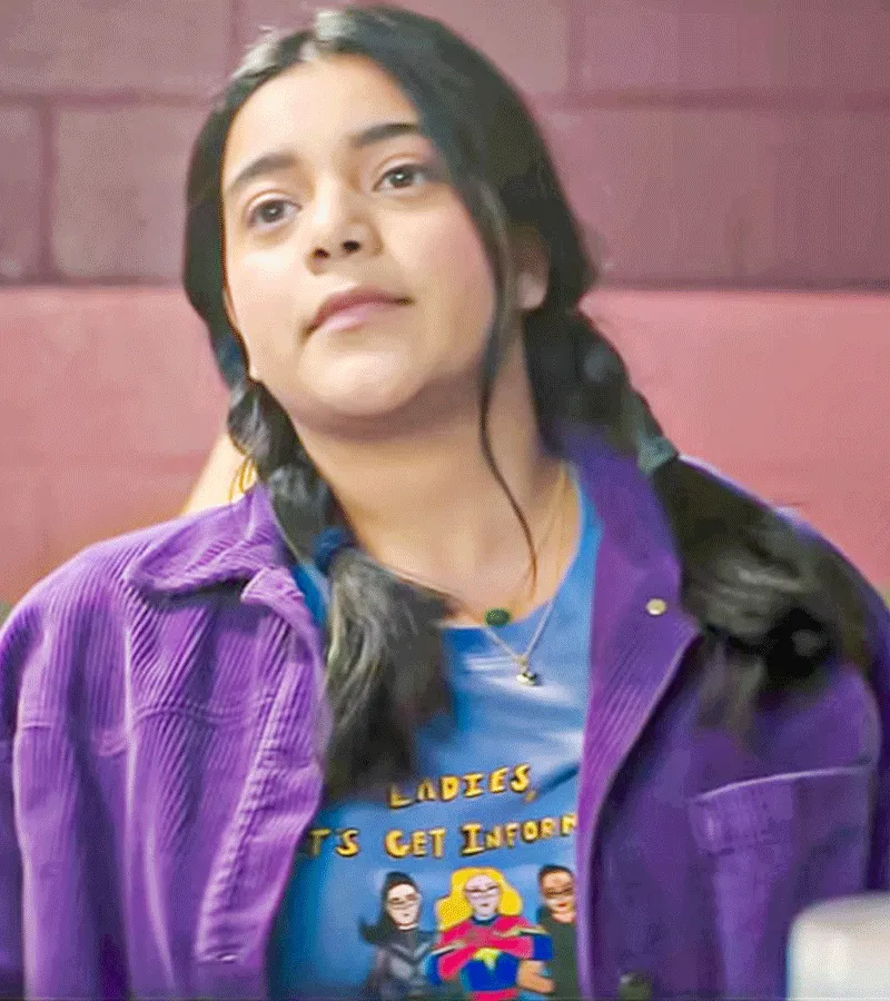 Ms. Marvel Kamala Khan Purple Jacket