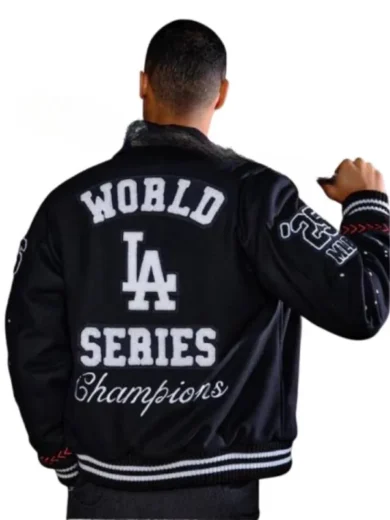 Dodgers 2025 WS Champions Varsity Jacket