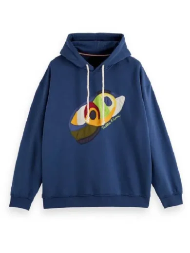The Neighborhood S8 Marcel Spears Colorful Applique Hoodie