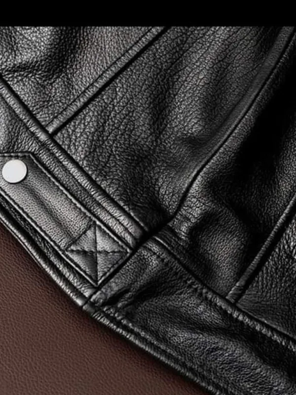 Men’s Real Leather Biker Jacket