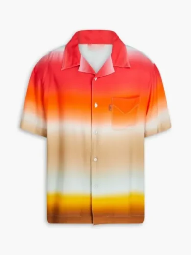 Perfect Match S3 Nick Lachey Orange Ombre Shirt