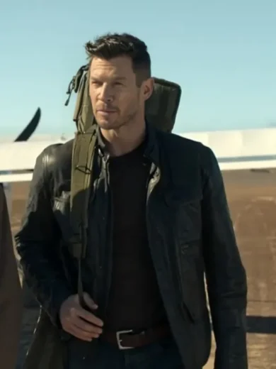 Sniper The Last Stand 2025 Chad Michael Collins Leather Jacket