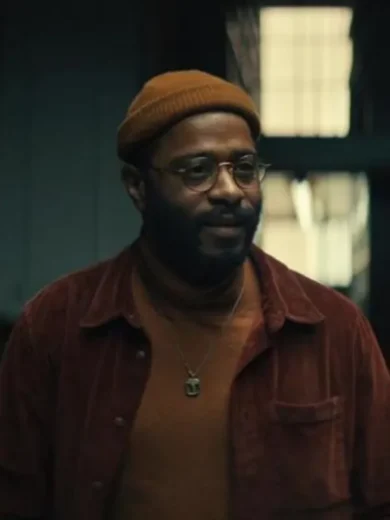 The Changeling 2023 LaKeith Stanfield Brown Corduroy Jacket