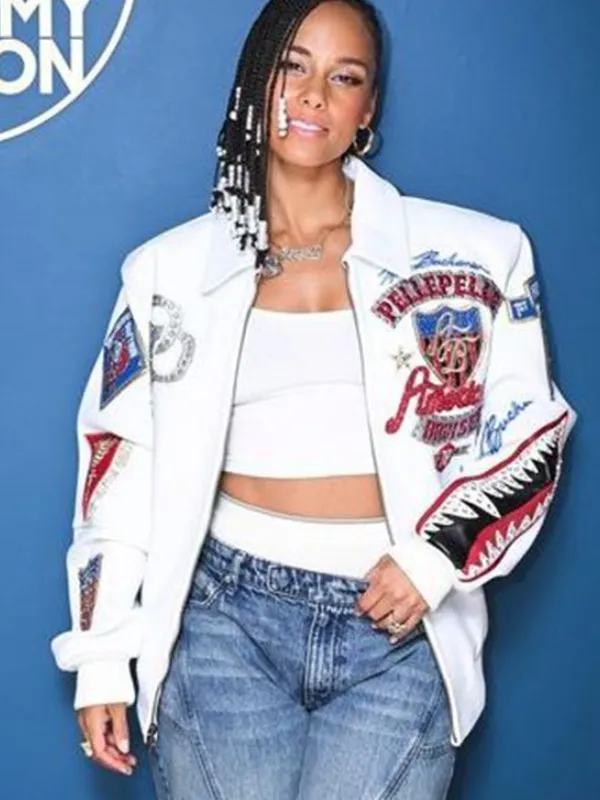 The Tonight Show Alicia Keys Bomber Jacket