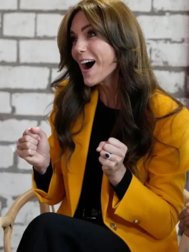 Kate Middleton Yellow Blazer