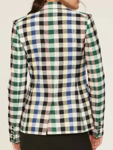 Selling the City Abigail Godfrey Check Blazer