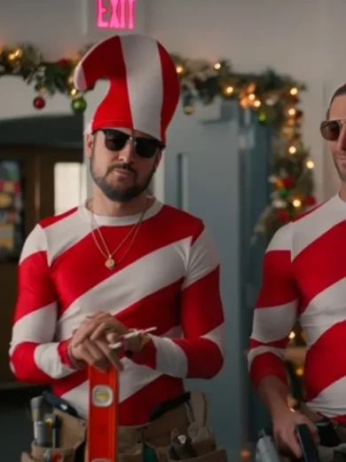 Three Wiser Men and a Boy 2024 Stripe Shirt