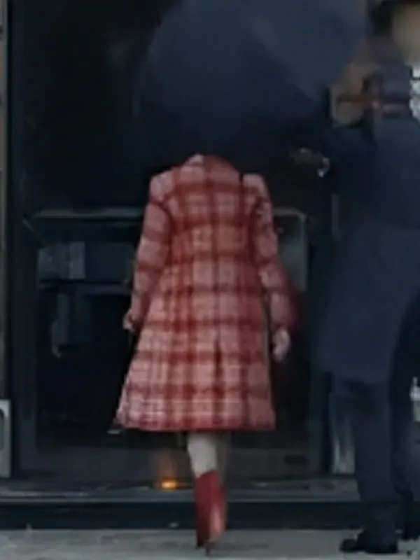 The Gentlemen 2024 Kaya Scodelario Plaid Coat