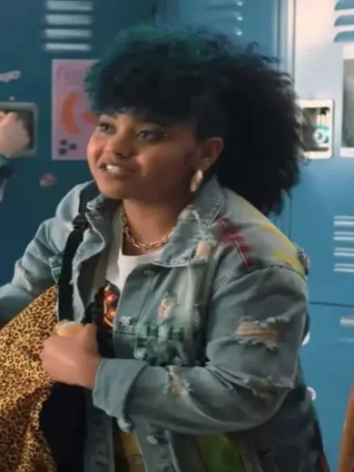 Tall Girl 2 Fareeda Blue Denim Jacket