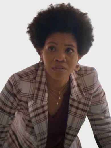 The Other Black Girl Sinclair Daniel Plaid Blazer