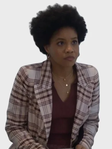 The Other Black Girl Sinclair Daniel Plaid Blazer