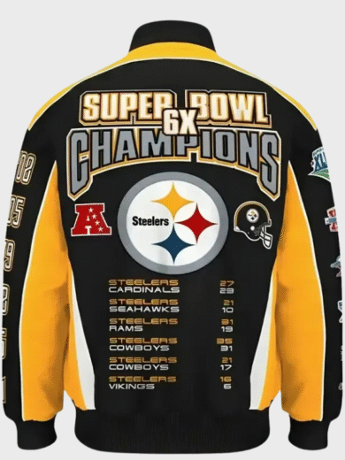 Super Bowl Champions Pittsburgh Steelers Jacket