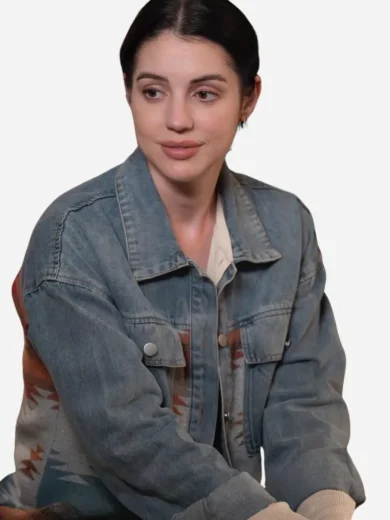 Greys Anatomy S22 Adelaide Kane Print Denim Jacket