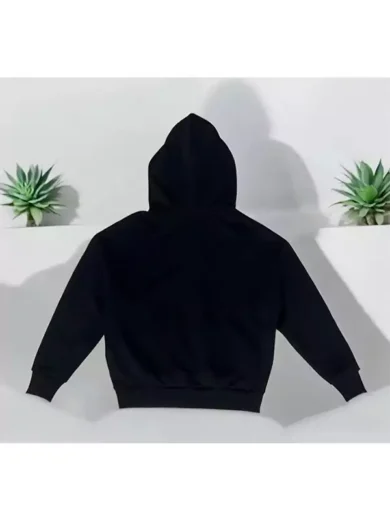 Arm Crystal Balaclava Zip Up Hoodie