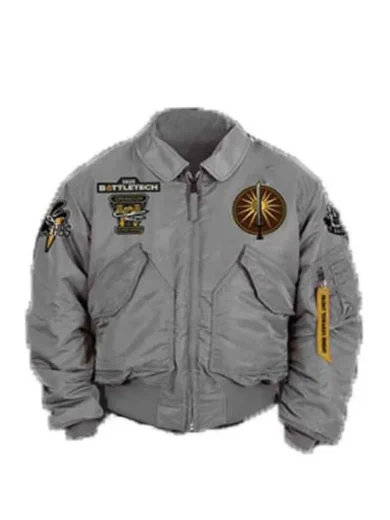 Battletech Mechwarrior Flight Bomber Jacket