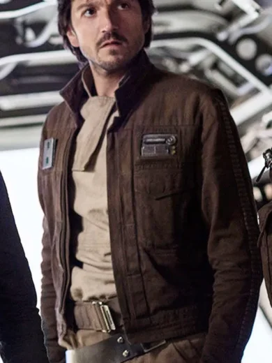 A Star Wars Diego Luna Captain Cassian Andor Jacket