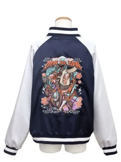 Dandadan Souvenir Varsity Bomber Jacket