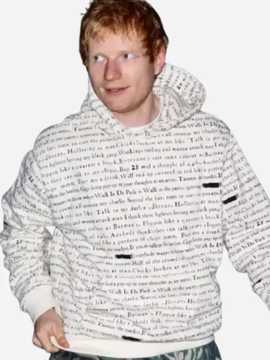 Ed Sheeran Cavaliers v Knicks Printed Hoodie