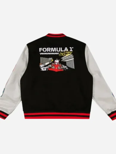 Peanuts F1 Las Vegas Grand Prix Varsity Jacket
