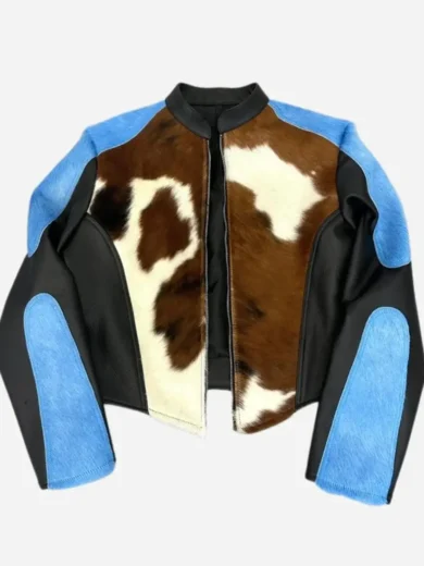 Jamie Mcfarland Leather Pony Fur Jacket