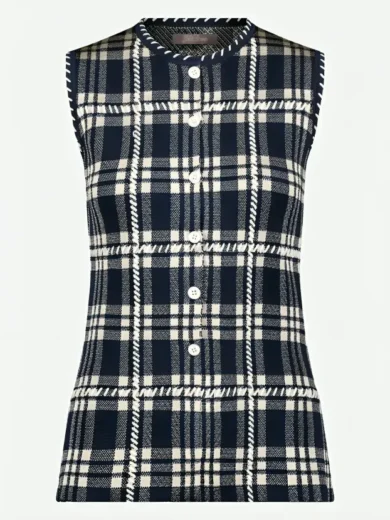 Jenna Bush Hager The Today Show Plaid Top
