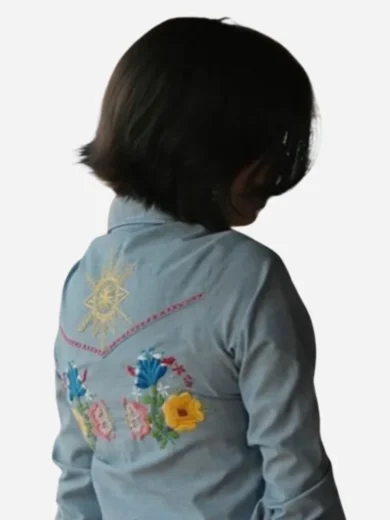 Kelsey Asbille Yellowstone S05 Floral Shirt