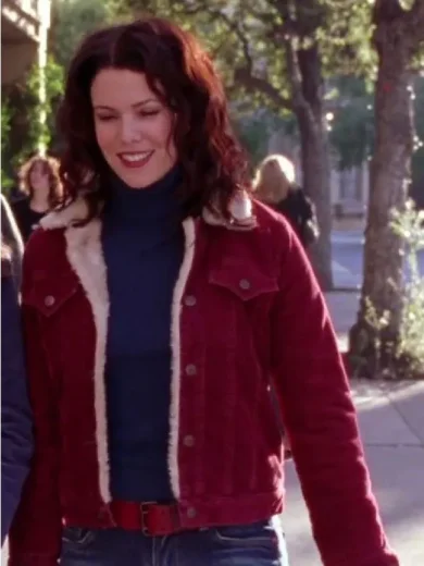 Lauren Graham Gilmore Girls Shearling Jacket