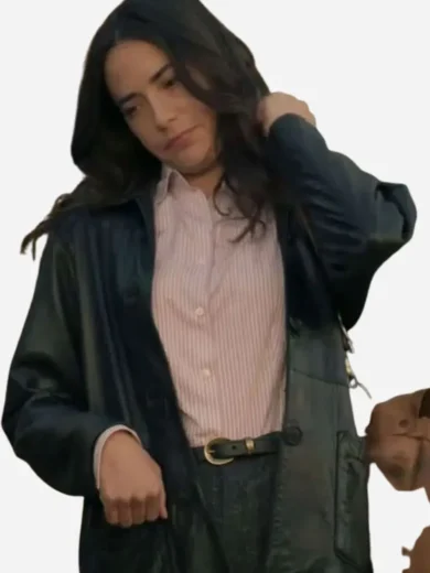 Lala Dominguez NCIS Origins Black Coat