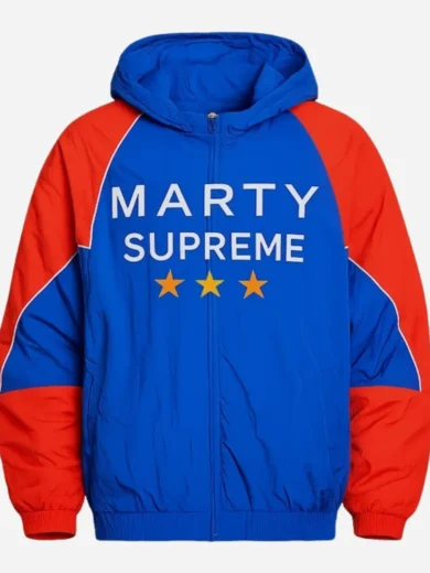 Marty Supreme Blue Jacket