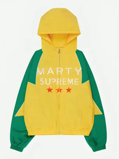 Hailey Bieber Marty Supreme Jacket