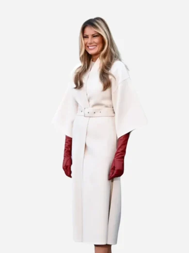 Melania Trump White House Christmas Tree Coat