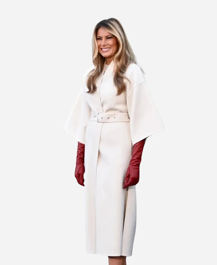 Melania Trump White House Christmas Tree Coat