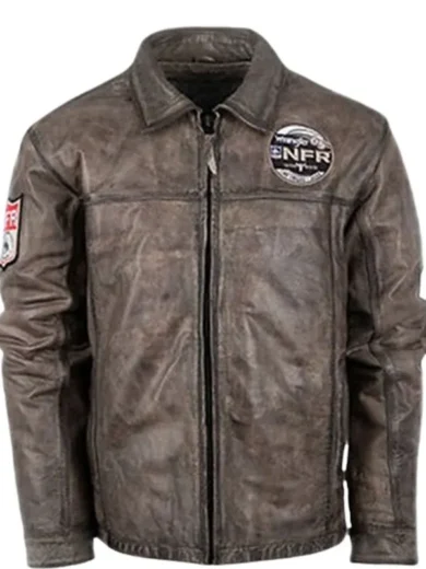 NFR Las Vegas Leather Jacket