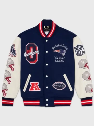 New England Patriots Letterman Jacket
