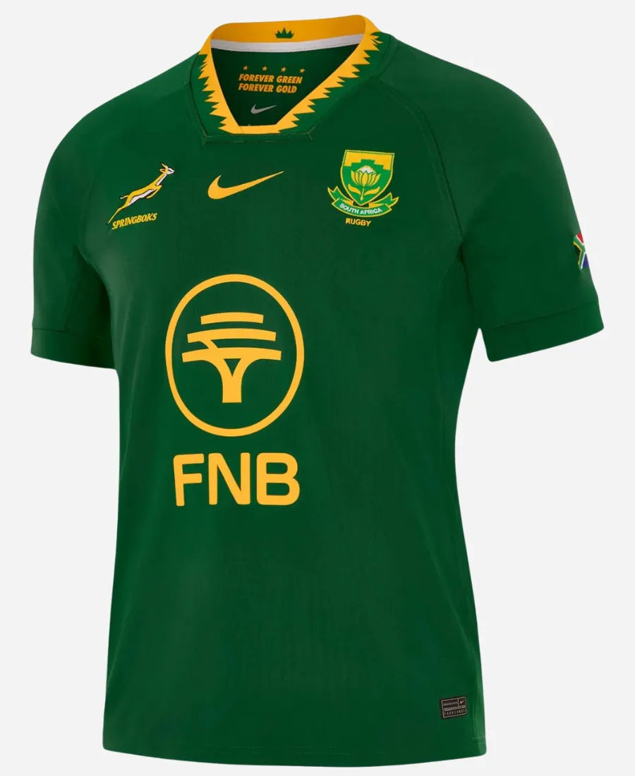 Nike Springboks Stadium Home Jersey