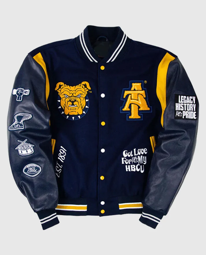 North Carolina A&T Motto 3.0 Aggie Pride Varsity Jacket