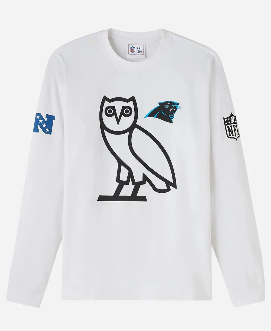 OVO Carolina Panthers Long-Sleeve T-Shirt