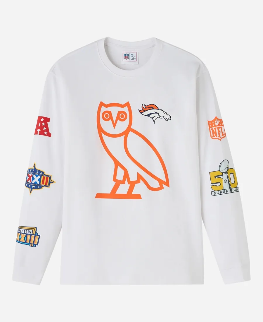OVO Denver Broncos Long-Sleeve T-Shirt