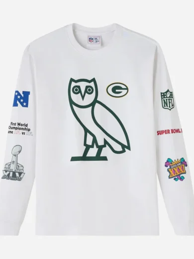 OVO Green Bay Packers Long-Sleeve T-Shirt