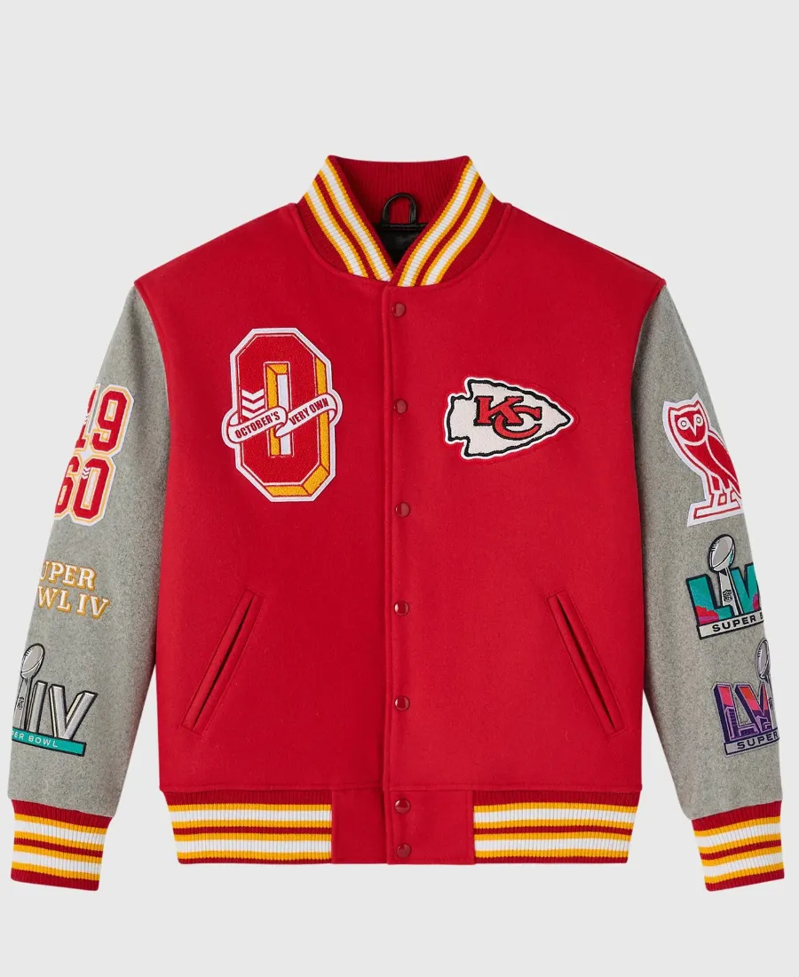 OVO Kansas City Chiefs Varsity Jacket