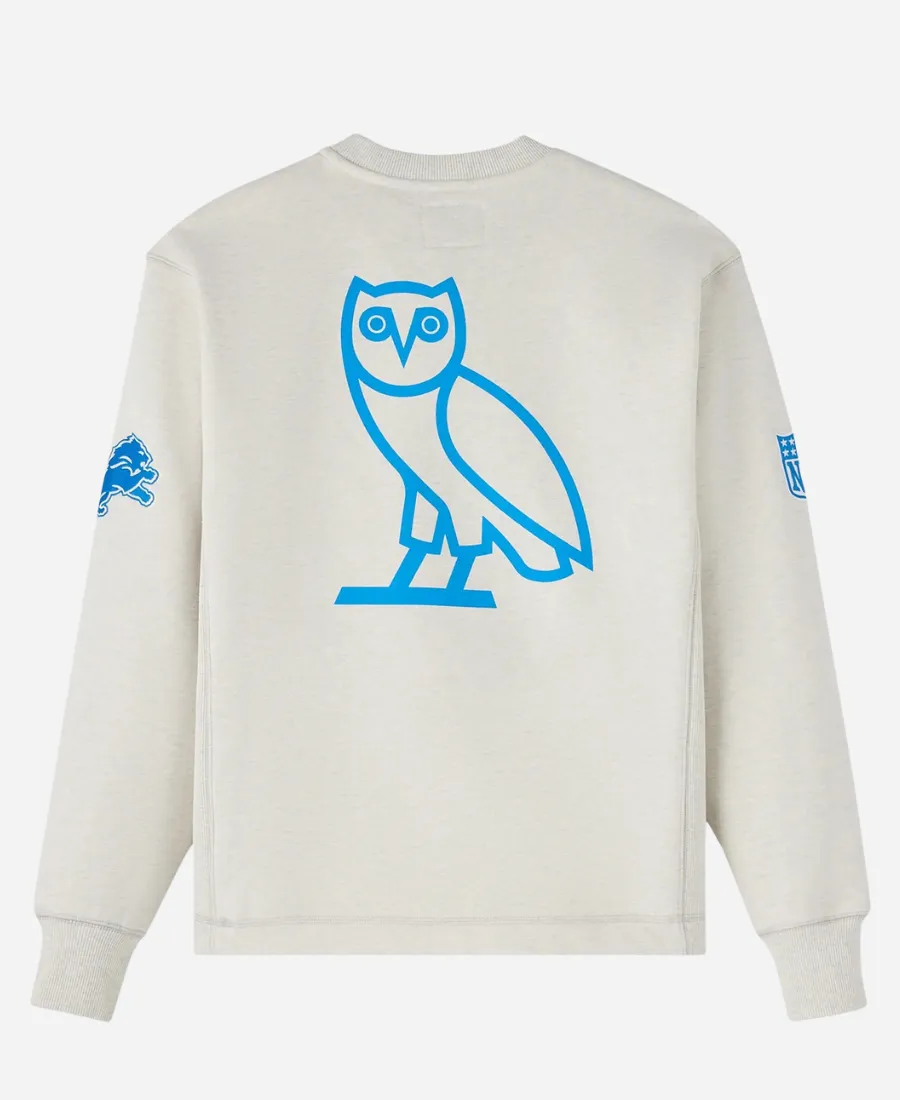 OVO Detroit Lions Crewneck Sweatshirt