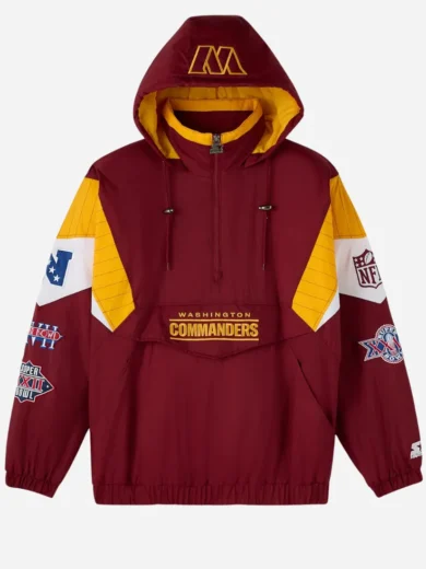 OVO Starter Washington Commanders Pullover Jacket